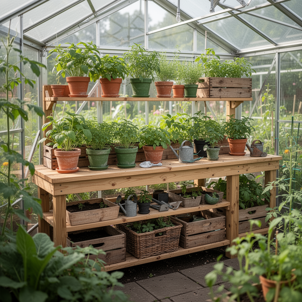 7 Best Greenhouse Potting Benches With Storage (2026 Guide)