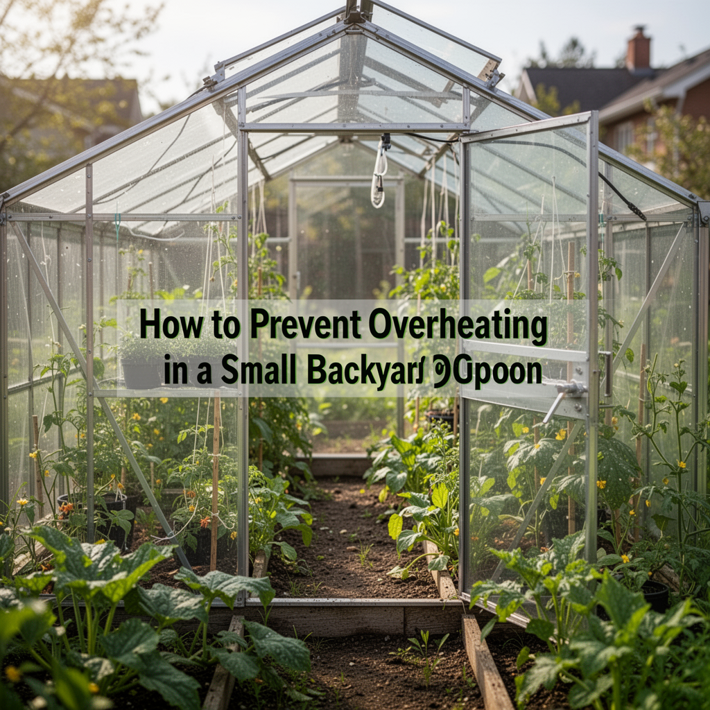 How to Prevent Overheating in a Small Backyard Greenhouse