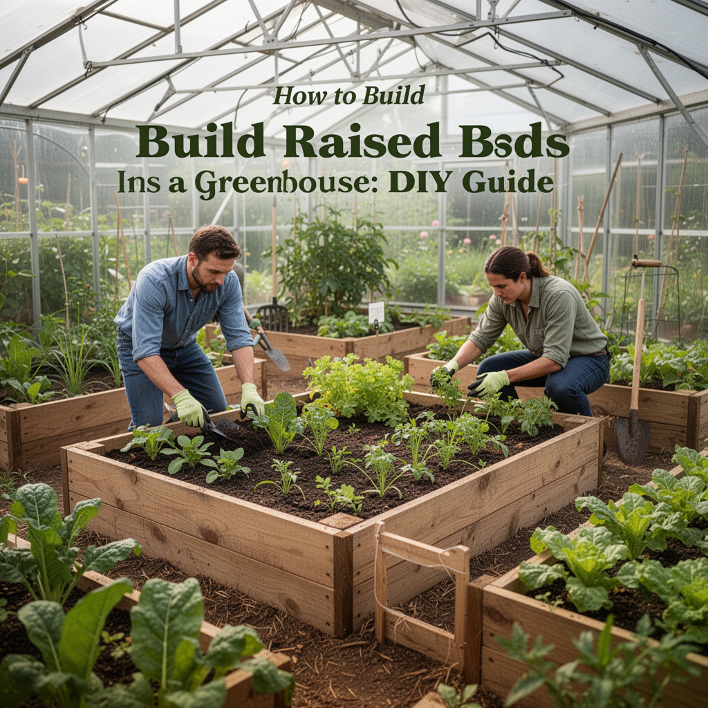 How to Build Raised Beds Inside a Greenhouse: DIY Guide